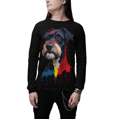 LONGSLEEVE SCHNAUZER BLACK